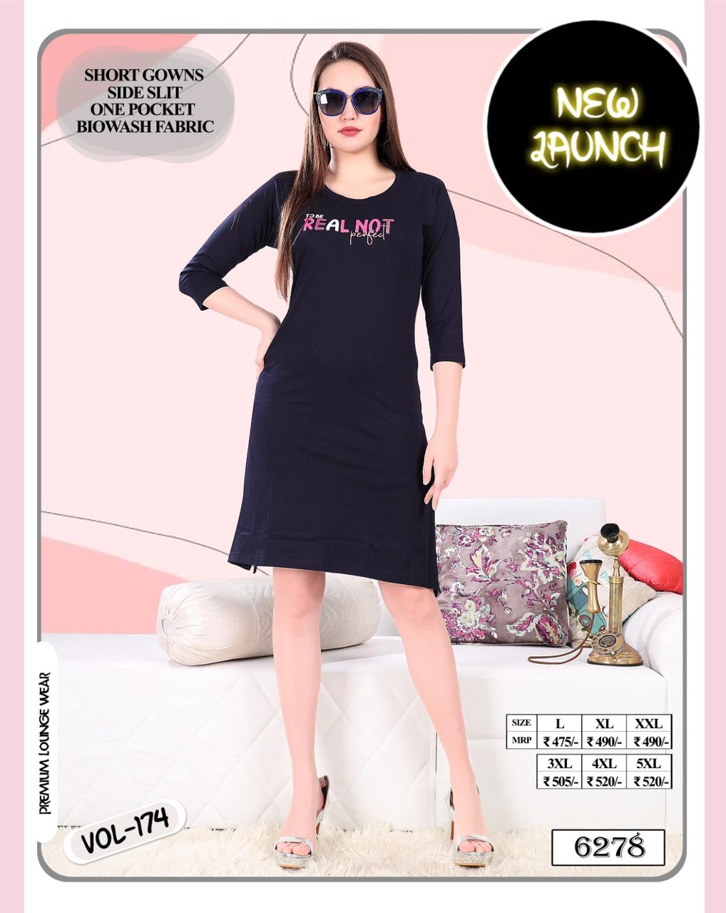 Summer Special Vol M 174 Short Gowns Night Suits Catalog